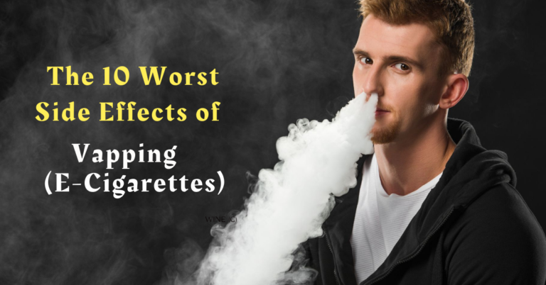 The 10 Worst Side Effects of Vaping (E-Cigarette)